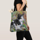 Kat op de vloer tote bag (Dichtbij)