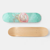 Kat op Donut Pool Float Persoonlijk Skateboard (Horizontaal)