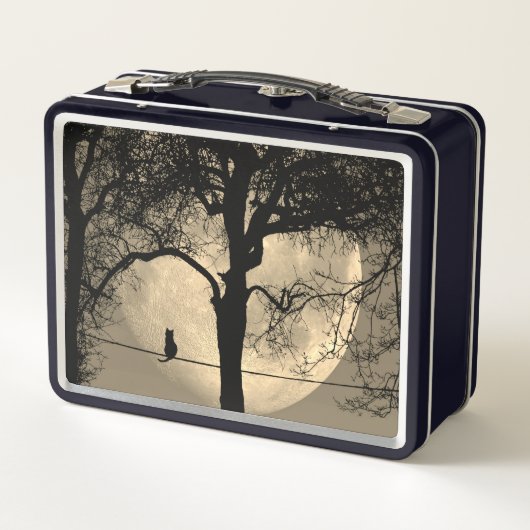 Kat op een draad Volle Maan (Achterkant)