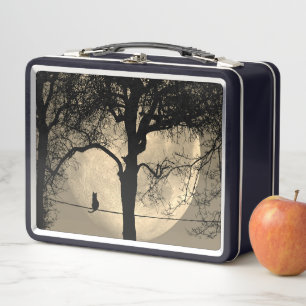 Kat op een draad Volle Maan