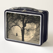 Kat op een draad Volle Maan (Voorkant)