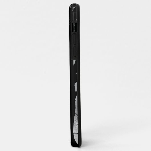 Kat op een draad Volle Maan Case-Mate iPhone Case (Achterkant/links)