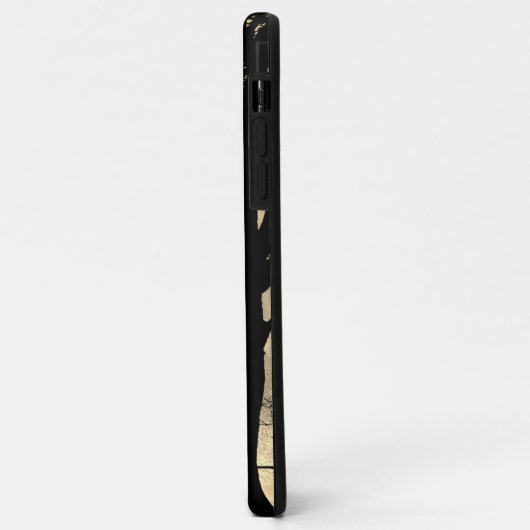 Kat op een draad Volle Maan Case-Mate iPhone Case (Achterkant/links)