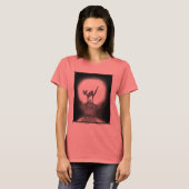 Kat op een grafsteen t-shirt (Voorkant volledig)