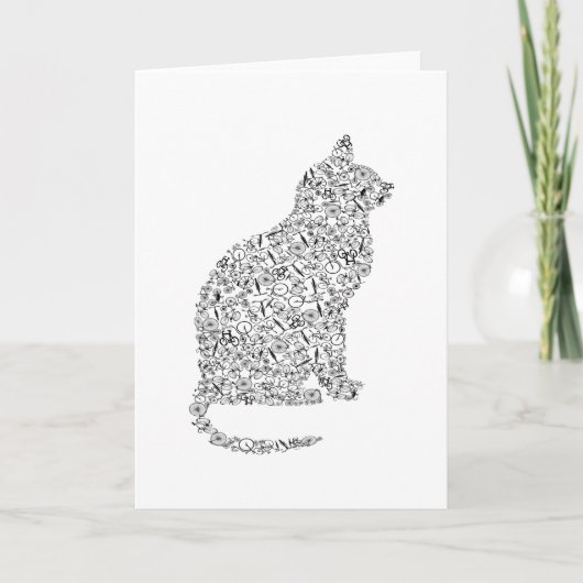 Kat op fietskat kaart (Voorkant)