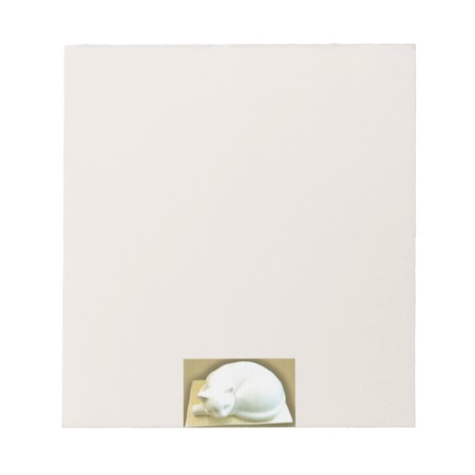 Kat op gouddoos II Notitieblok (Voorkant)