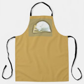 Kat op gouddoos II Volwassenen Schort (Voorkant)