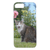 kat op gras Case-Mate iPhone case (Achterkant)