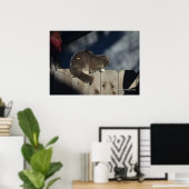 Kat op hek (16) Poster (Thuiskantoor)