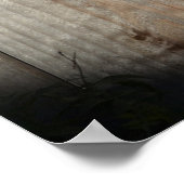 Kat op hek (2) Poster (Hoek)