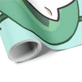 Kat op het lef, grappige kat Kitten Gift Idee Cadeaupapier (Rol Hoek)