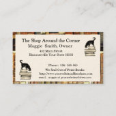 Kat op het Visitekaartje Boeken (Voorkant)