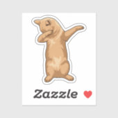 Kat op Hip Hop Dance Dab Sticker (Vel)