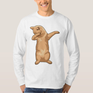Kat op Hip Hop Dance Dab T-shirt