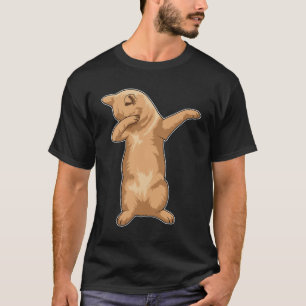 Kat op Hip Hop Dance Dab T-shirt