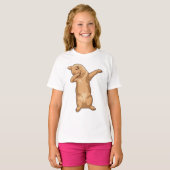 Kat op Hip Hop Dance Dab T-shirt (Voorkant volledig)