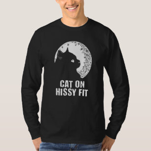 Kat op hoge poten Katten humor Kitten koppels T-shirt
