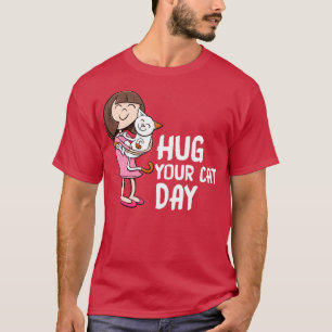 Kat op je dag t-shirt