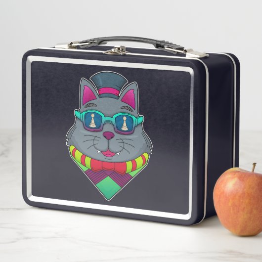 Kat op kaasschaap met schaafkop (In situ)