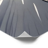 Kat op motor poster (Hoek)