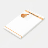 Kat op Post-it® notes (Schuin)