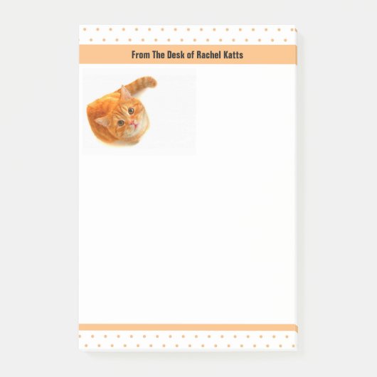 Kat op Post-it® notes (Voorkant)
