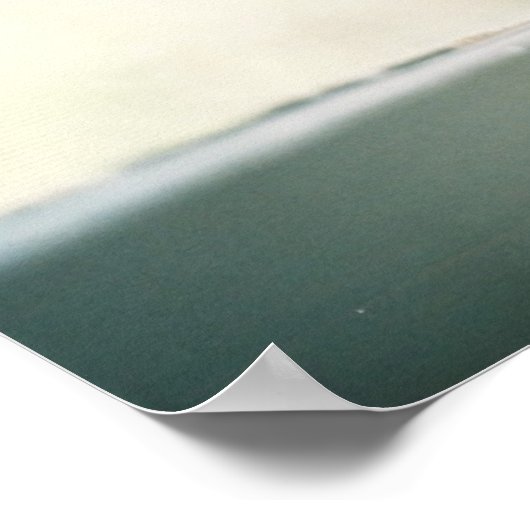 Kat op venster poster (Hoek)