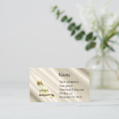 Kat op wit Visitekaartje (Staand voorkant)