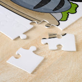 Kat op Yoga Fitness Legpuzzel (Zijkant)