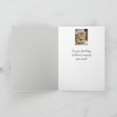 Kat op zoek naar goede kleindochter verjaardag leu kaart (Binnen)