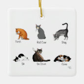 Kat Opdrachten Keramisch Ornament (Voorkant)