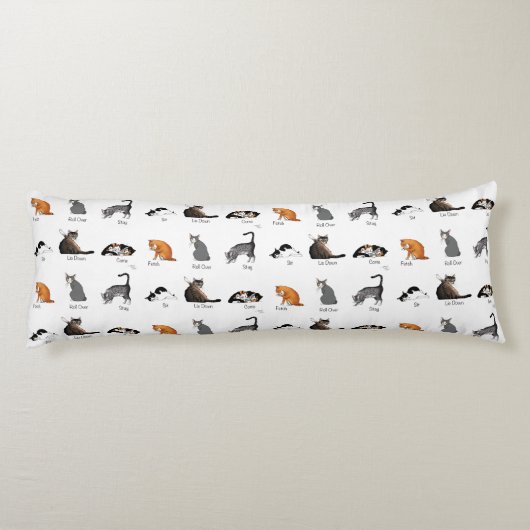 Kat Opdrachten Lichaamskussen (Achterkant)