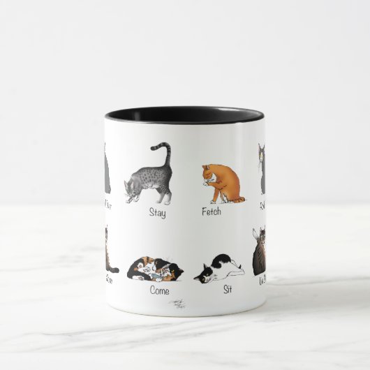 Kat Opdrachten Mok (Midden)