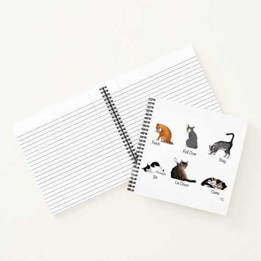 Kat Opdrachten Notitieboek (Binnen)
