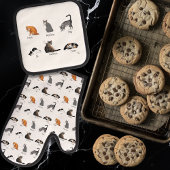 Kat Opdrachten Ovenwant & Pannenlap Set