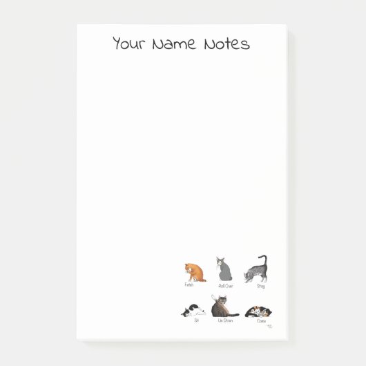 Kat Opdrachten Post-it® Notes (Voorkant)