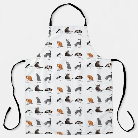 Kat Opdrachten Schort (Voorkant)