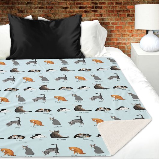 Kat Opdrachten Sherpa Deken