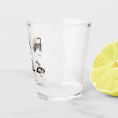 Kat Opdrachten Shot Glas (Rechts)