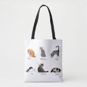 Kat Opdrachten Tote Bag (Voorkant)