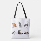 Kat Opdrachten Tote Bag (Achterkant)