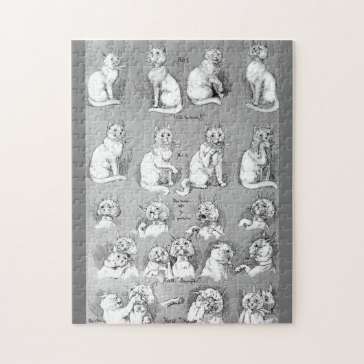 Kat, opleiding en huwelijk, Bride, Louis Wain Legpuzzel (Verticaal)