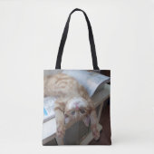 Kat opnieuw plaatsen tote bag (Voorkant)