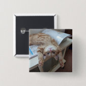 Kat opnieuw plaatsen vierkante button 5,1 cm (Voorkant /achterkant)