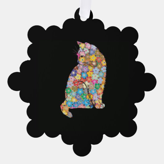 Kat Ornament Kaart (Voorkant)