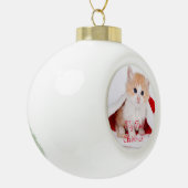 Kat Ornament mijn eerste kerst (Links)