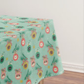 Kat Ornamenten op boompatroon Tafelkleed (Voorbeeld)