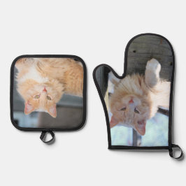 Kat Ovenwant & Pannenlap Set