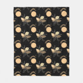 Kat over de maan Fleece Blanket (Voorkant)