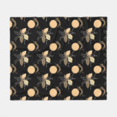 Kat over de maan Fleece Blanket Deken (Voorkant (Horizontaal))